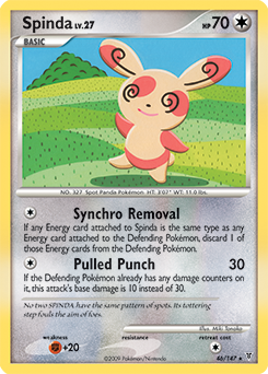 Spinda 46/147 Pokémon card from Supreme Victors for sale at best price