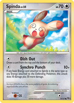 Spinda 17/17 Pokémon card from POP 7 for sale at best price