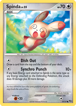 Carte Pokémon Spinda 17/17 de la série POP 7 en vente au meilleur prix