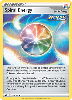 Spiral Energy 159/198 Pokémon card from Chilling Reign for sale at best price