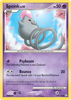 Spoink 121/146 Pokémon card from Legends Awakened for sale at best price