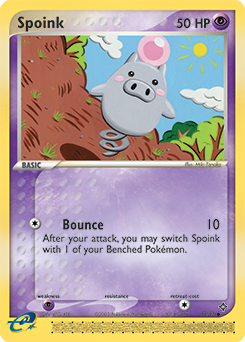 Spoink 73/97 Pokémon card from Ex Dragon for sale at best price