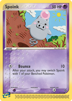 Carte Pokémon Spoink 73/97 de la série Ex Dragon en vente au meilleur prix