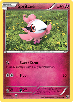 Spritzee 92/146 Pokémon card from X&Y for sale at best price