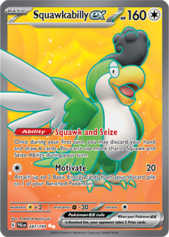 Squawkabilly ex 247/193 Pokémon card from Paldea Evolved for sale at best price