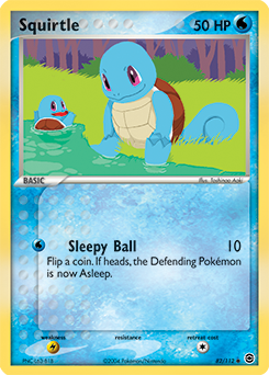 Squirtle 82/112 Pokémon card from Ex Fire Red Leaf Green for sale at best price