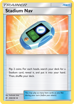 Stadium Nav 208/236 Pokémon card from Unified Minds for sale at best price