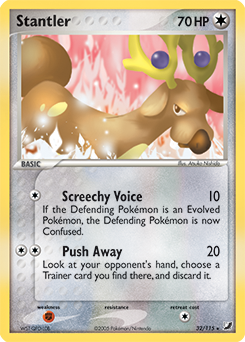 Carte Pokémon Cerfrousse 32/115 de la série Ex Forces Cachées en vente au meilleur prix