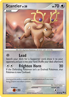 Stantler 9/17 Pokémon card from POP 7 for sale at best price