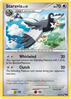 Staravia 10/17 Pokémon card from POP 6 for sale at best price