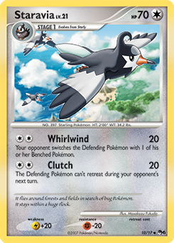 Carte Pokémon Staravia 10/17 de la série POP 6 en vente au meilleur prix