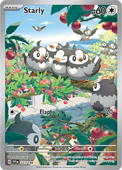 Starly 221/198 Pokémon card from Scarlet & Violet for sale at best price