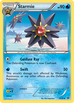 Starmie 24/99 Pokémon card from Next Destinies for sale at best price
