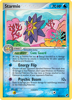 Carte Pokémon Peu commune Statoss 48/107 de la série Ex Deoxys