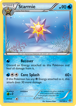 Starmie 34/146 Pokémon card from X&Y for sale at best price