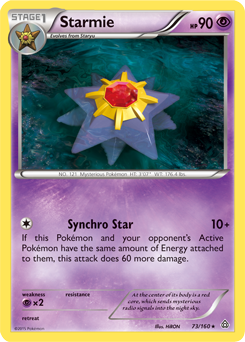 Starmie 73/160 Pokémon card from Primal Clash for sale at best price
