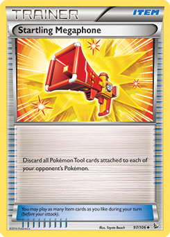 Startling Mega phone 97/106 Pokémon card from Flashfire for sale at best price