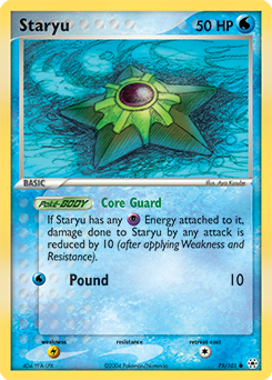Staryu 75/101 Pokémon card from Ex Hidden Legends for sale at best price