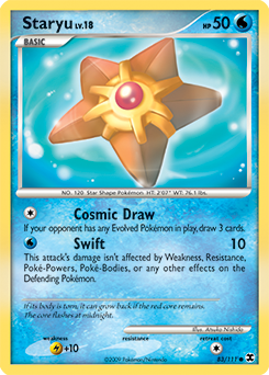Staryu 83/111 Pokémon card from Rising Rivals for sale at best price