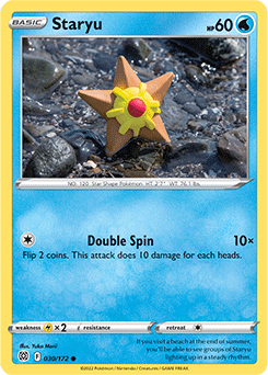 Staryu 030/172 Pokémon card from Brilliant Stars for sale at best price