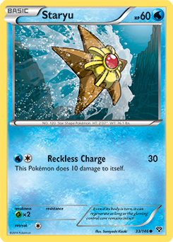 Staryu 33/146 Pokémon card from X&Y for sale at best price