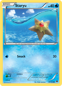 Staryu 25/122 Pokémon card from Breakpoint for sale at best price