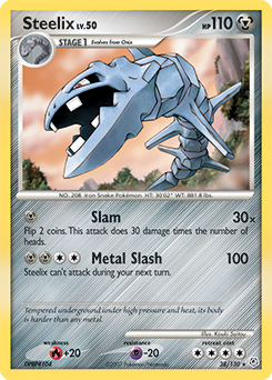 Steelix 38/130 Pokémon card from Diamond & Pearl for sale at best price