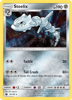 Steelix 89/168 Pokémon card from Celestial Storm for sale at best price