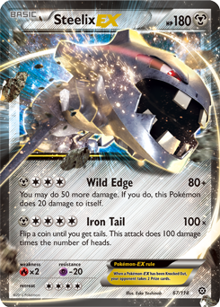 Steelix EX 67/114 Pokémon card from Steam Siege for sale at best price
