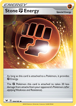 Stone Fighting Energy 164/185 Pokémon card from Vivid Voltage for sale at best price