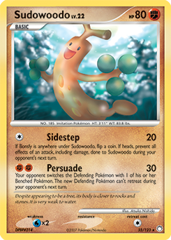 Sudowoodo 35/123 Pokémon card from Mysterious Treasures for sale at best price