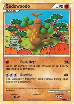 Sudowoodo 9/95 Pokémon card from Unleashed for sale at best price