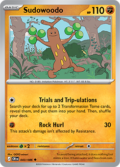 Carte Pokémon Peu commune Simularbre 43/86 de la série Chaos Ascendant