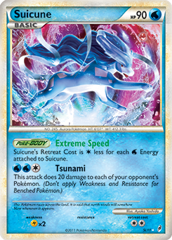 Suicune SL11 Pokémon card from Call of Legends for sale at best price