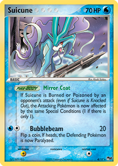 Carte Pokémon Suicune 4/17 de la série POP 2 en vente au meilleur prix