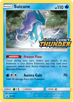 Suicune SM149 Pokémon card from Sun and Moon Promos for sale at best price