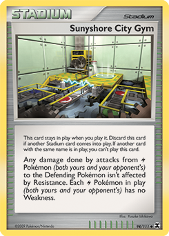 Sunyshore City Gym 94/111 Pokémon card from Rising Rivals for sale at best price