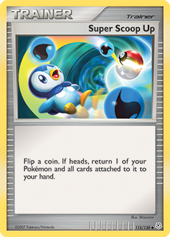 Super Scoop Up 115/130 Pokémon card from Diamond & Pearl for sale at best price