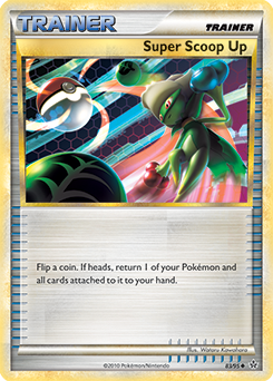 Uncommon Pokémon card Super Scoop Up 83/95 from Unleashed expansion