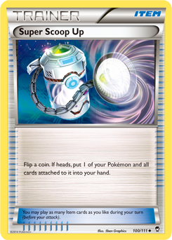 Super Scoop Up 100/111 Pokémon card from Furious Fists for sale at best price