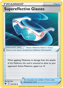 Supereffective Glasses 152/189 Pokémon card from Astral Radiance for sale at best price