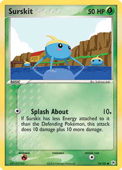 Surskit 76/101 Pokémon card from Ex Hidden Legends for sale at best price