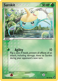 Carte Pokémon Commune Arakdo 78/107 de la série Ex Deoxys