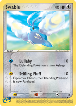 Swablu 75/97 Pokémon card from Ex Dragon for sale at best price