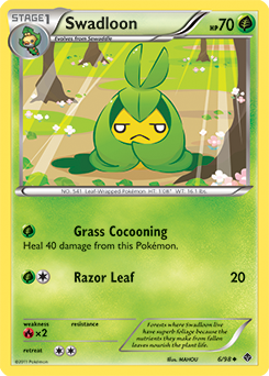 Swadloon 6/98 Pokémon card from Emerging Powers for sale at best price