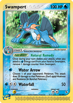 Swampert 23/109 Pokémon card from Ex Ruby & Sapphire for sale at best price