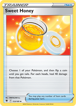 Sweet Honey 153/189 Pokémon card from Astral Radiance for sale at best price