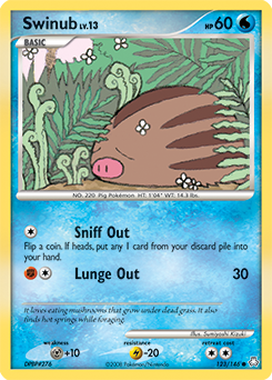 Swinub 123/146 Pokémon card from Legends Awakened for sale at best price