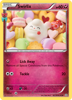 Swirlix RC19/RC32 Pokémon card from Generations for sale at best price