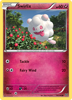 Swirlix 94/146 Pokémon card from X&Y for sale at best price